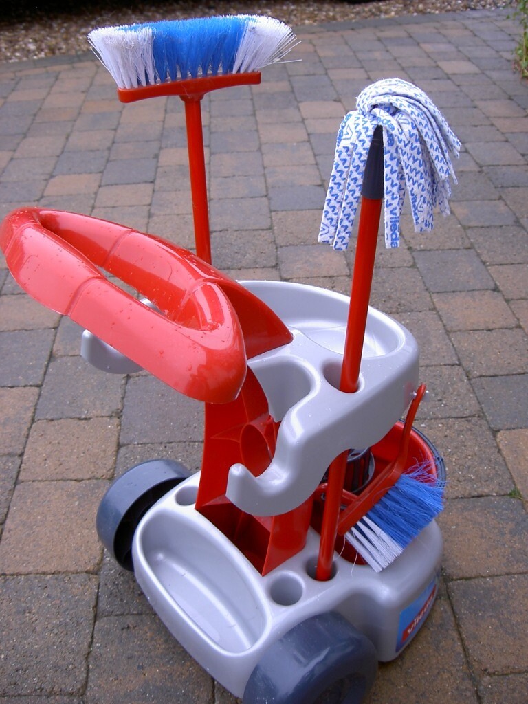 vileda junior toy cleaning trolley